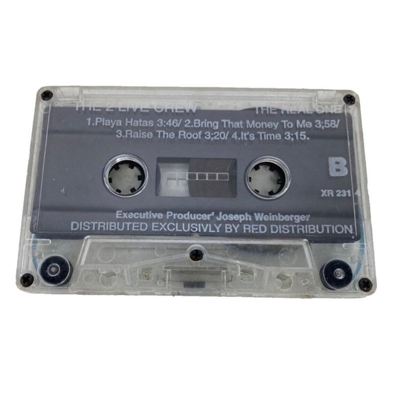 The 2 Live Crew The Real One Cassette Tape Vtg 1998 Southern Miami Bass Hip-Hop - Picture 3 of 5